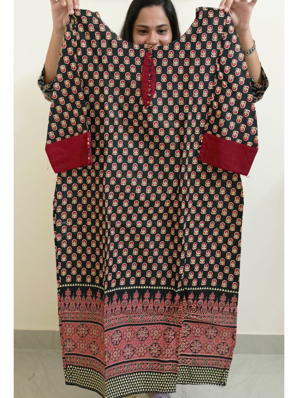 SC2308 - Plus size budget buy slitted kurtis, 3XL size only available