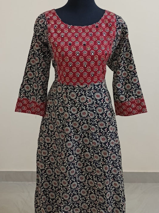 SC2286 - Plus size Anarkali kurtis, 3XL and 5XL sizes only available