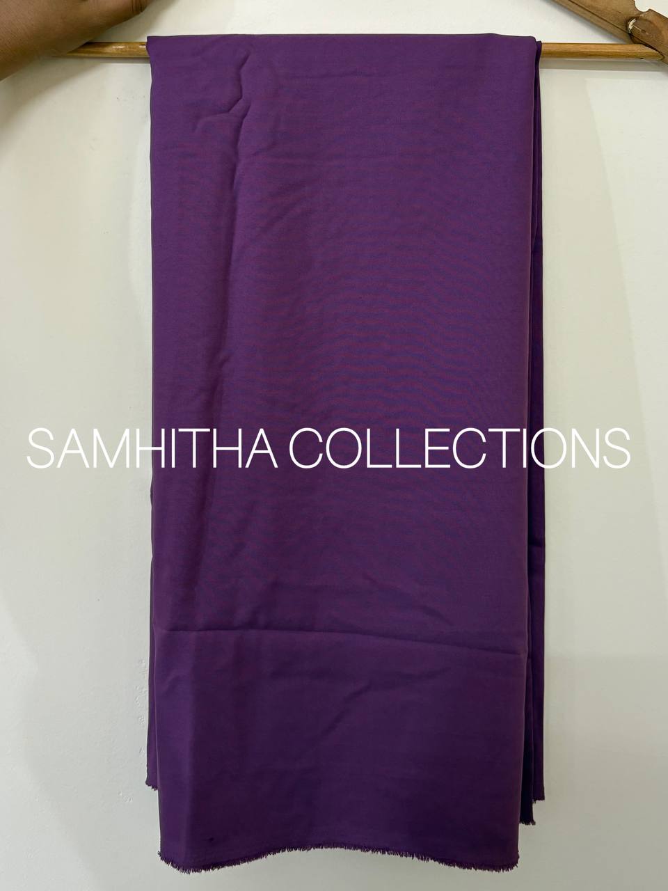 SC3146 - Chikankari inspired thread embroidered Premium Georgette Salwar materials, Lavender colour
